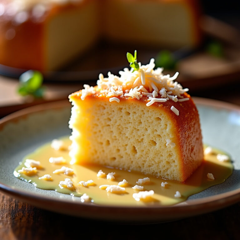 Bolo de Leite Quente