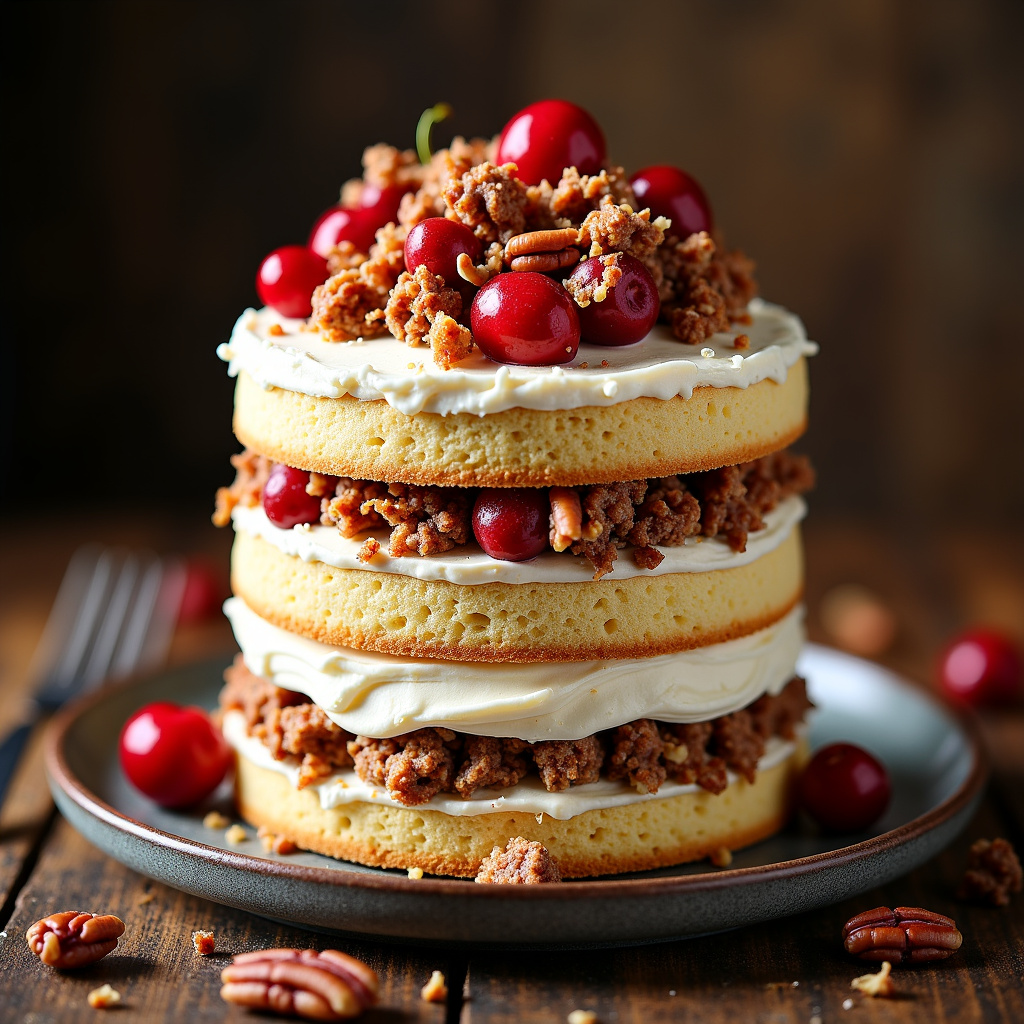 Foto da receita Receita de Lane Cake: Uma Tradição do Sul