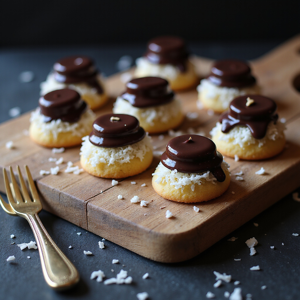 Foto da receita Receita de Ruske Kape / Šubarice – Mini Bolos 'Chapéus Russos'