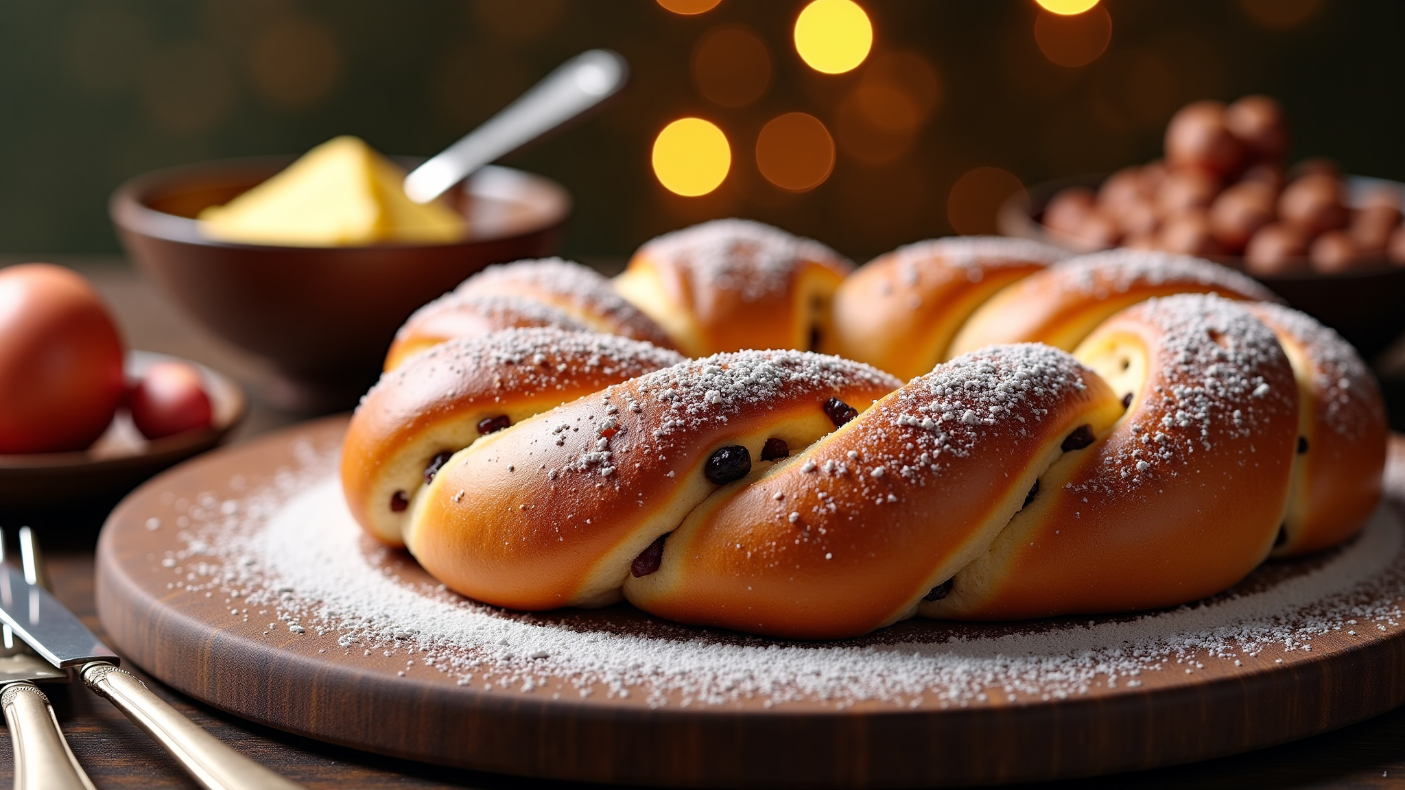 Foto da receita Allerheiligenstriezel: A Receita Clássica do Pão Doce Trançado Austríaco