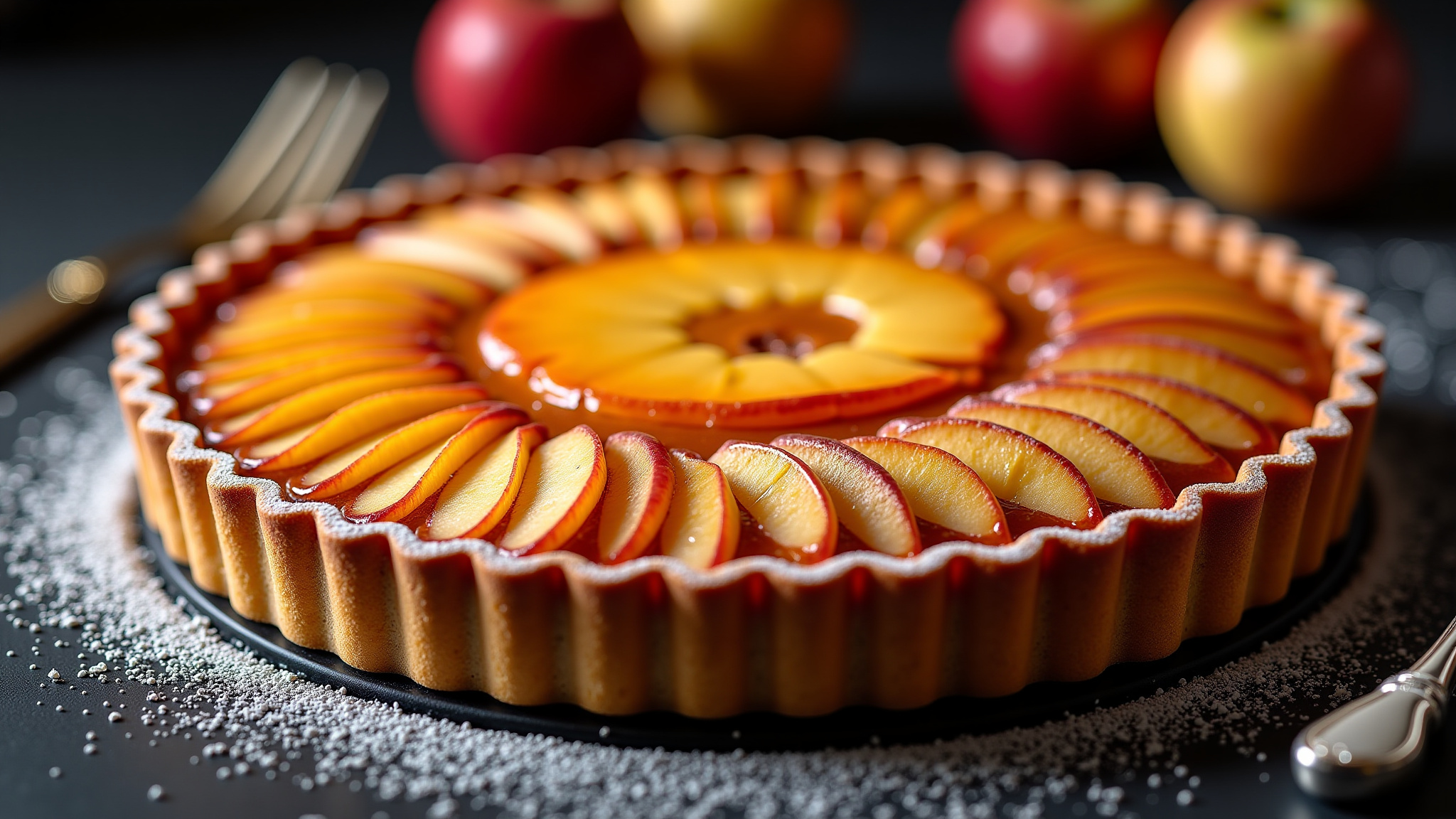 Foto da receita Quase uma Tarte Amandine: A Sobremesa Elegante que Vai te Conquistar