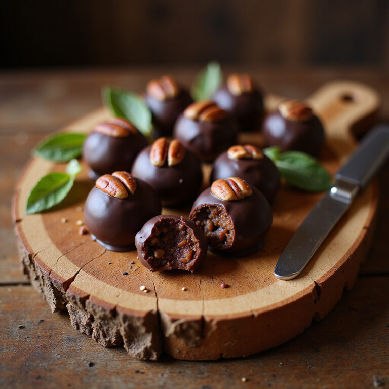Receita de Bolinhas de Chocolate com Bourbon de Kentucky