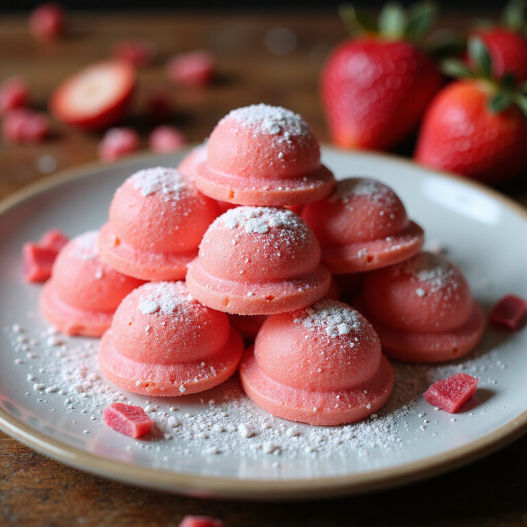 Receita de Chiclete Caseiro de Morango