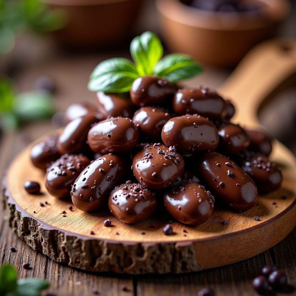 Foto da receita Passas com Cobertura de Chocolate