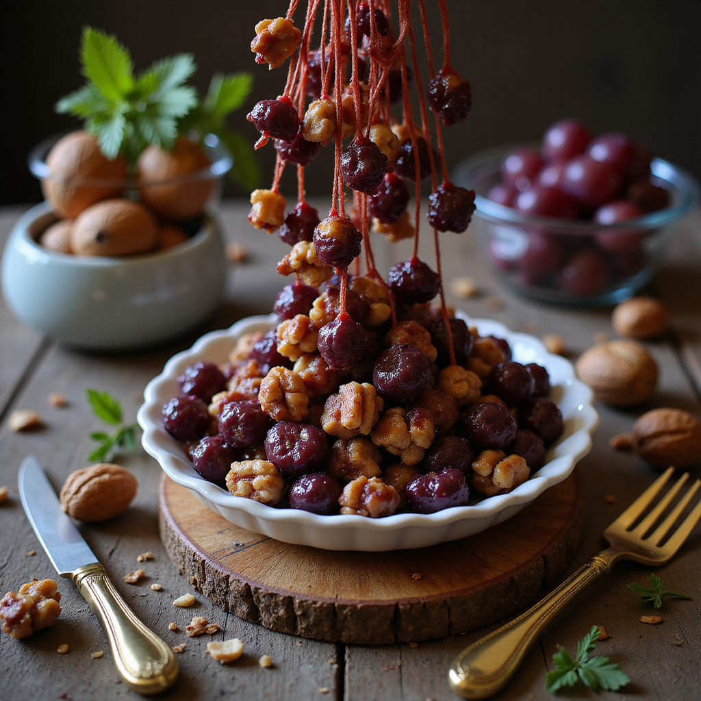 Foto da receita Receita de Churchkhela: Como Fazer o Tradicional Doce Georgiano