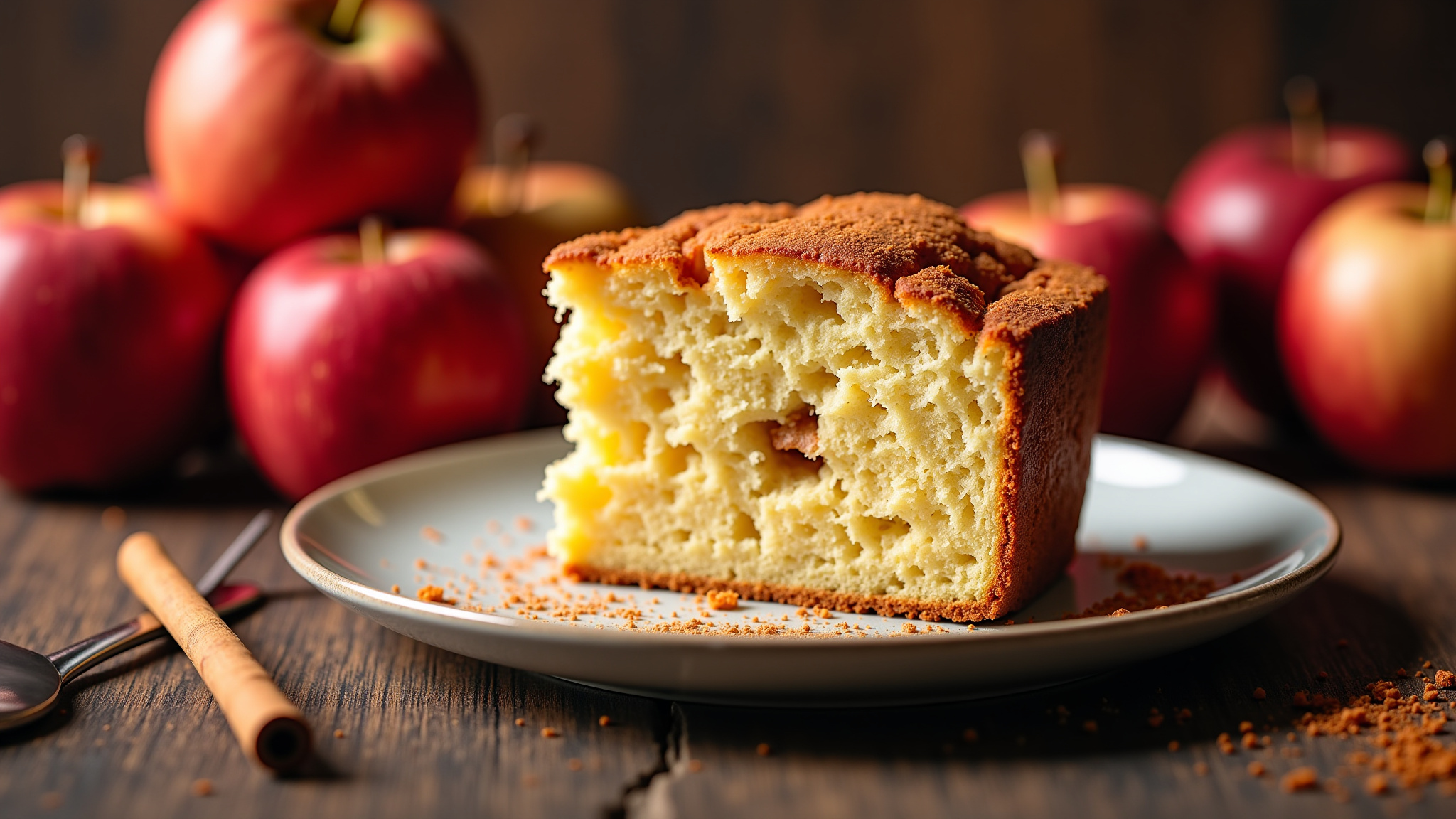 Foto da receita Bolo Simples de Maçã: Uma Receita Fofinha e Deliciosa