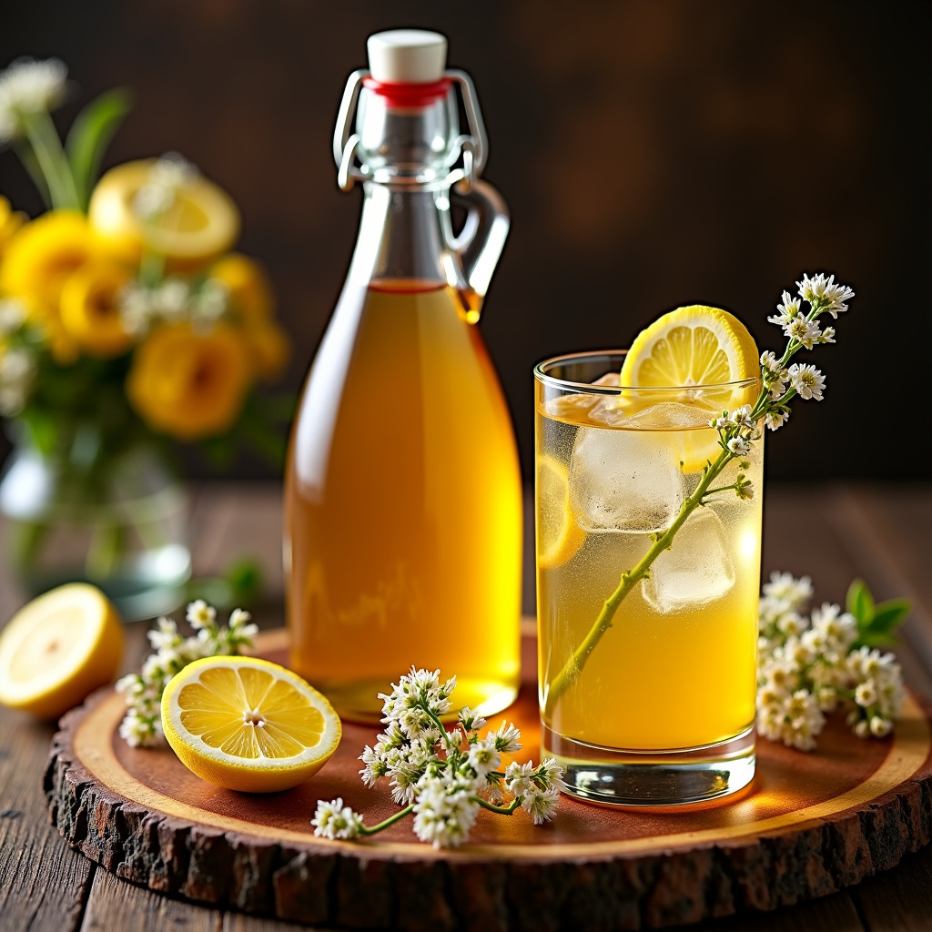 Foto da receita Cordial - Xarope de Flor de Sabugueiro