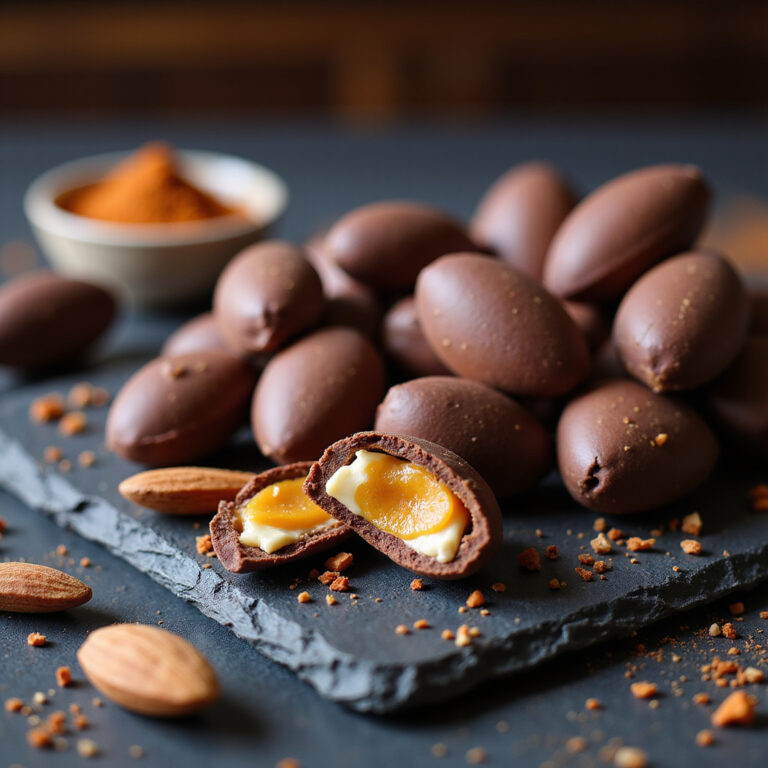 Dragê de Amêndoas Caramelizadas e Especiarias: Uma Joia da Confeitaria
