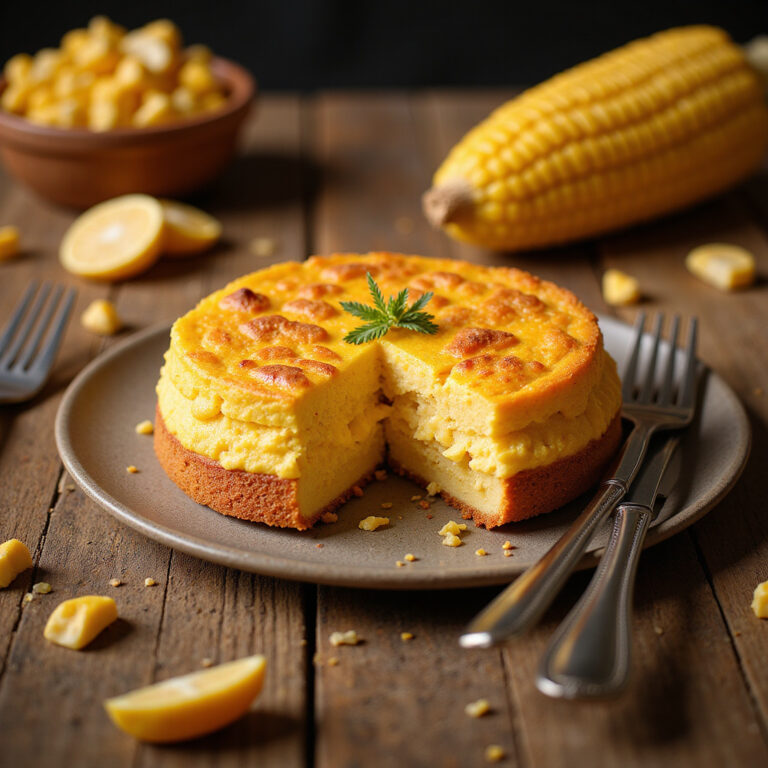 Bolo de Milho Cremoso de Liquidificador