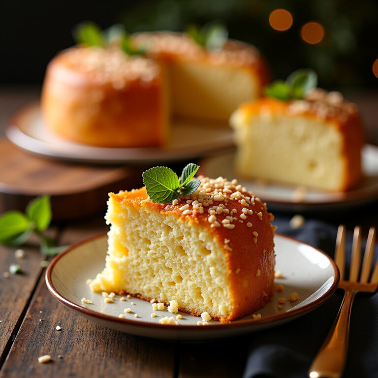 Bolo de Aipim com Coco no Liquidificador