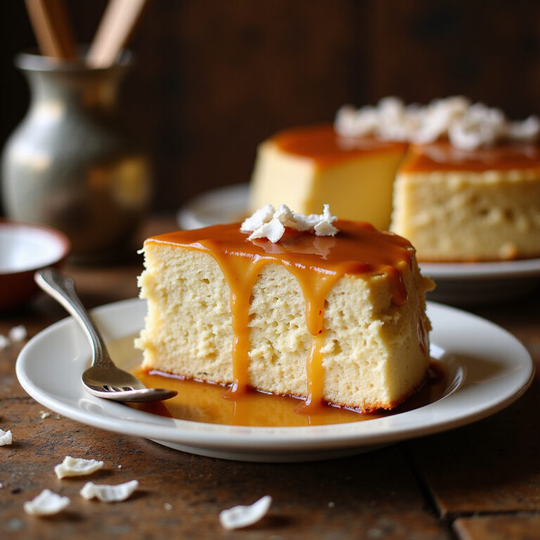Bolo Pudim de Leite Condensado e Coco: A Sobremesa 2 em 1 Perfeita!