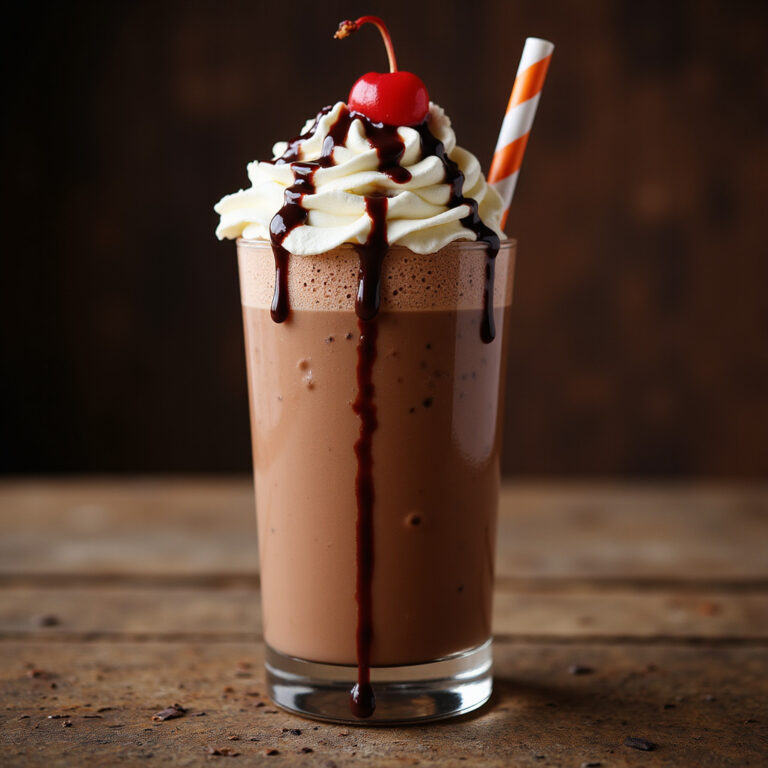 Milkshake Caseiro de Chocolate: Cremoso e Irresistível