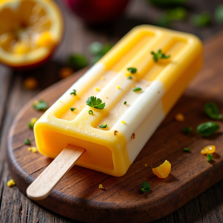 Receita de Sacolé de Maracujá Cremoso