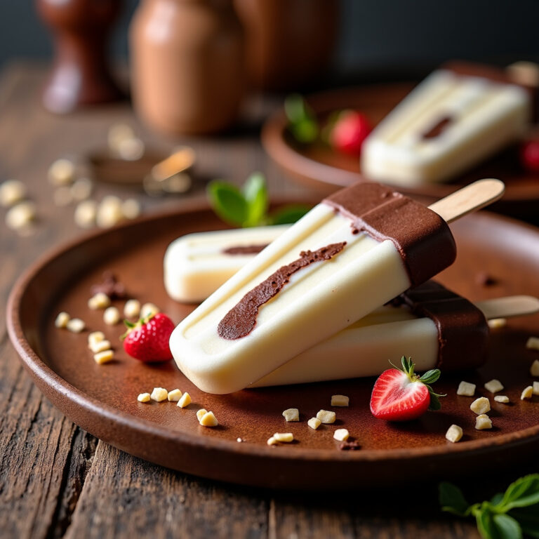 Geladinho Gourmet de Ninho com Nutella