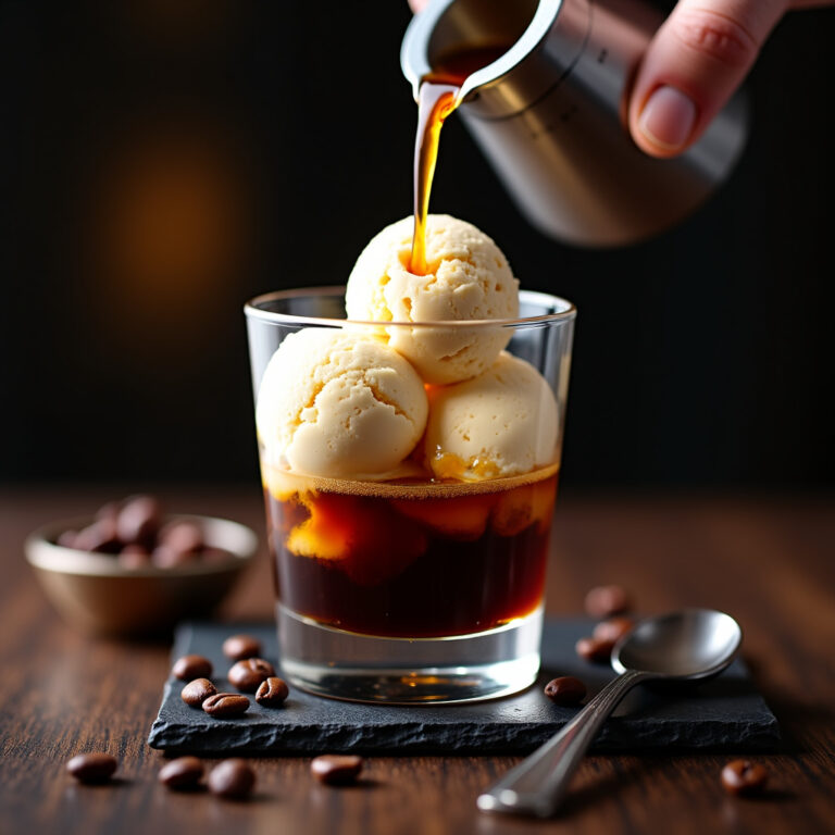 Affogato: A Sobremesa Italiana Perfeita de Café com Sorvete