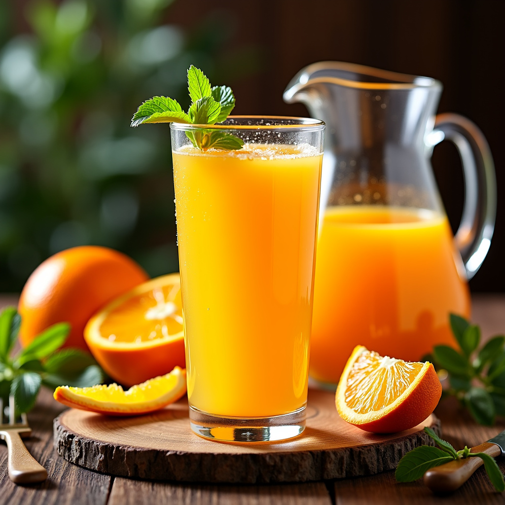 Foto da receita Receita de Suco de Laranja Natural no Liquidificador