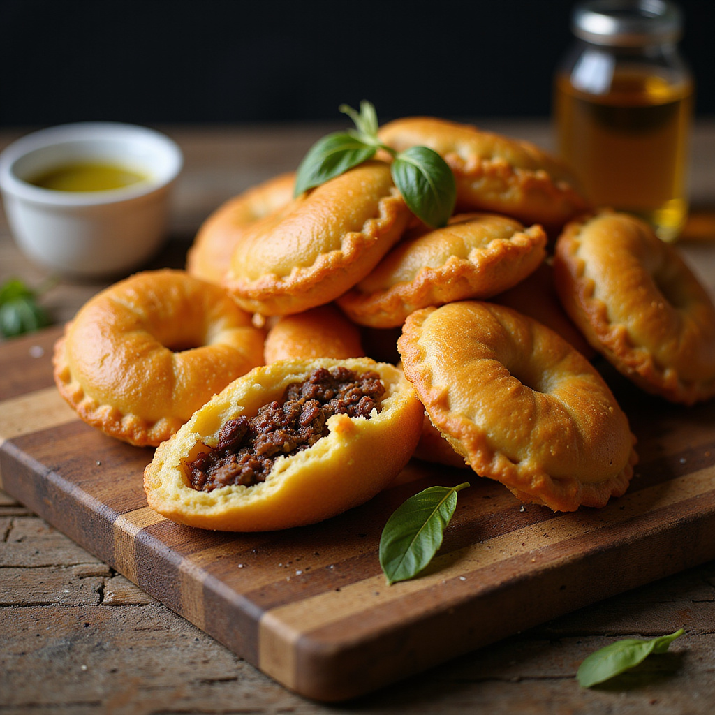 Foto da receita Pastel de Feira Paulista: A Receita Clássica e Sequinha!