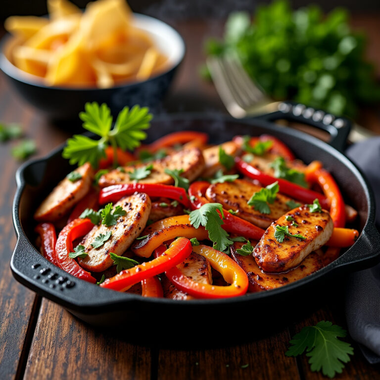 Receita de Fajitas de Frango de Churrasco Fumado Receita de Fajitas de Frango de Churrasco Fumado