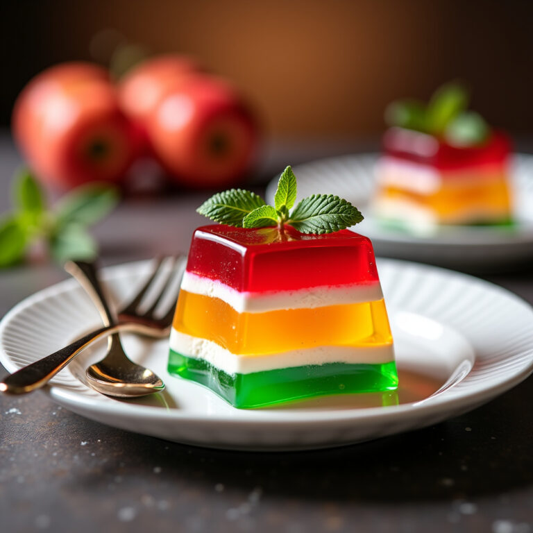 Gelatina Colorida Cremosa: Uma Sobremesa Divertida e Fácil