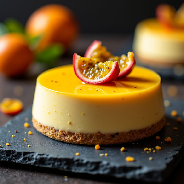 Mousse de Maracujá Cremoso e Fácil