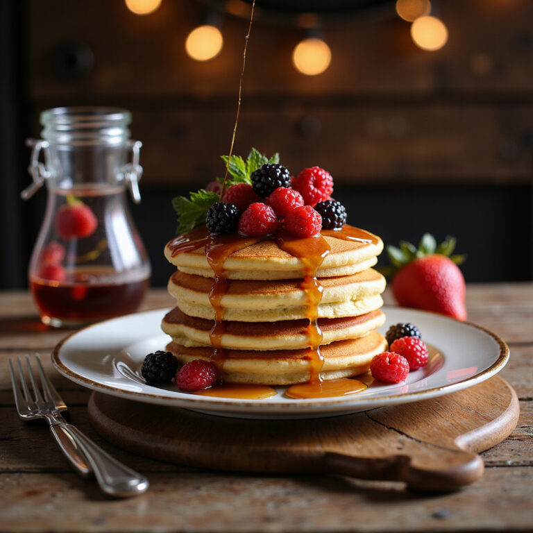 Receita de Panqueca tradicional americana Receita de Panqueca tradicional americana
