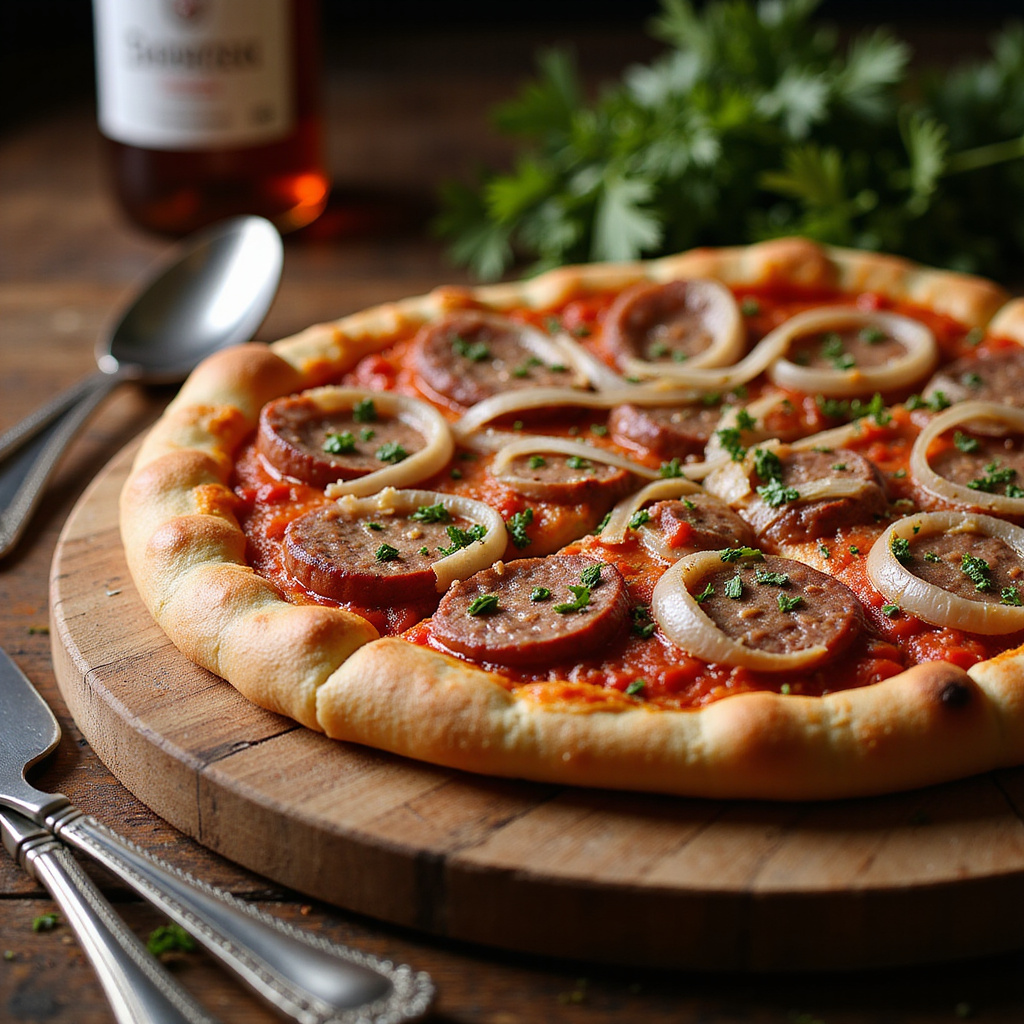 Foto da receita Pizza de Calabresa Caseira: A Receita Perfeita!