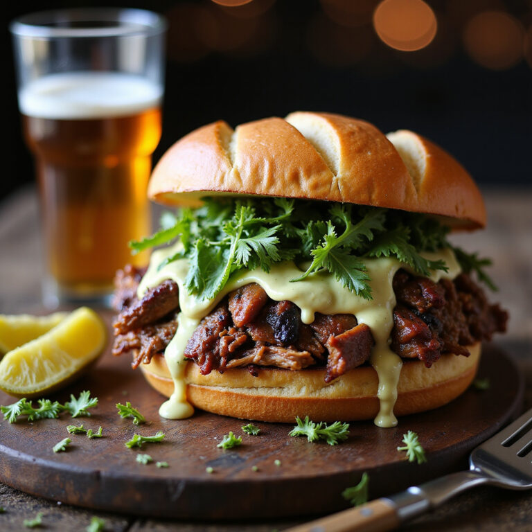 Sanduíche de Costela Bovina Desfiada: A Receita que Vai te Conquistar Sanduíche de Costela Bovina Desfiada: A Receita que Vai te Conquistar