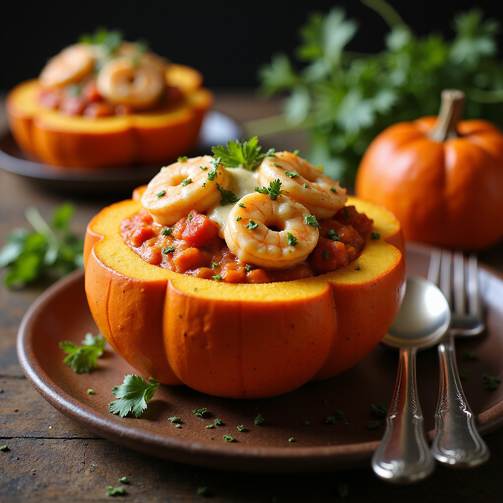 Foto da receita Receita de Camarão na Moranga Apimentado